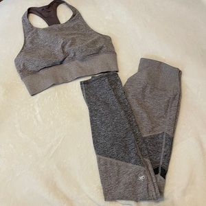 Alo Yoga Alosoft Set - Gravel Heather (L)